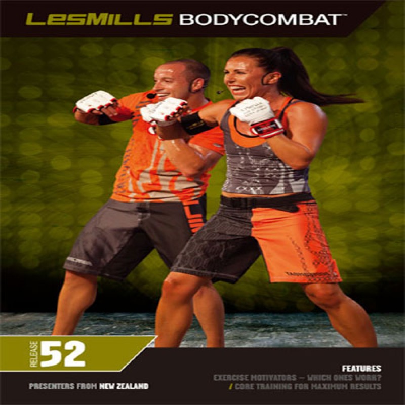 BODYCOMBAT 52 DVD, CD,& Choreo Notes BODY COMBAT 52